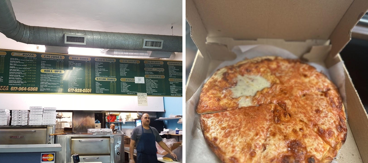 Newton Center Town Pizza Menu
