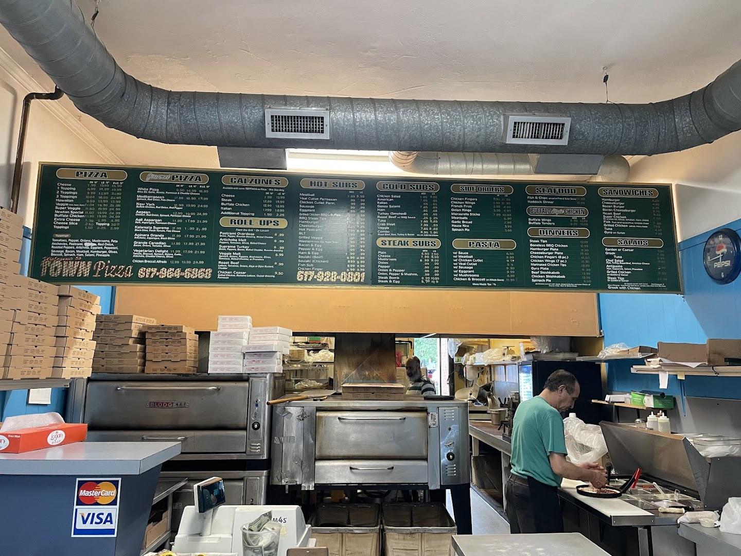 Newton Center Town Pizza Menu image 1